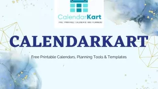 Enhancing Efficiency and Organization with Calendarkart