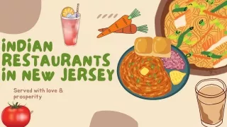 Indian restaurants in NJ