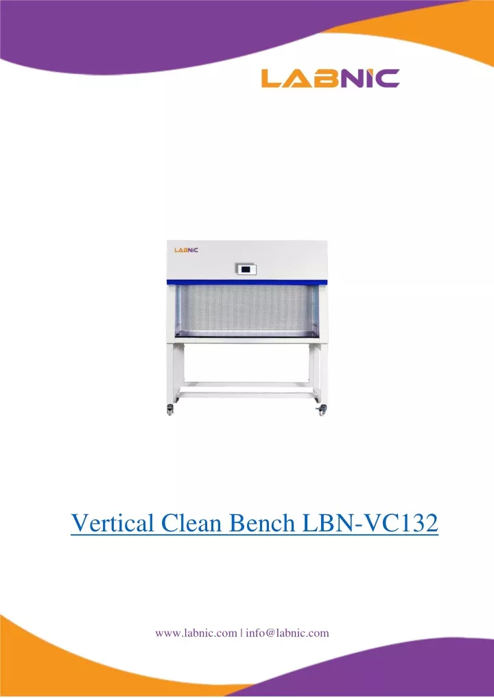 vertical clean bench lbn vc132