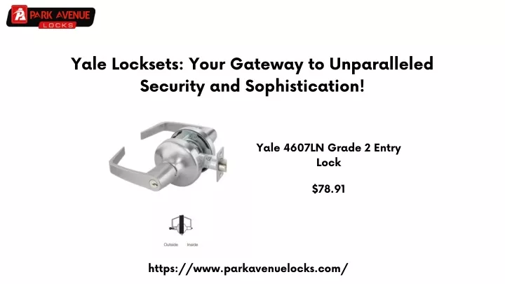 yale locksets your gateway to unparalleled