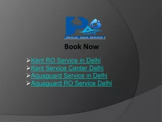 Book Appointment: Aquaguard Service in Delhi