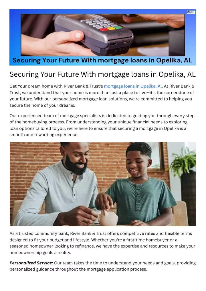 securing your future with mortgage loans