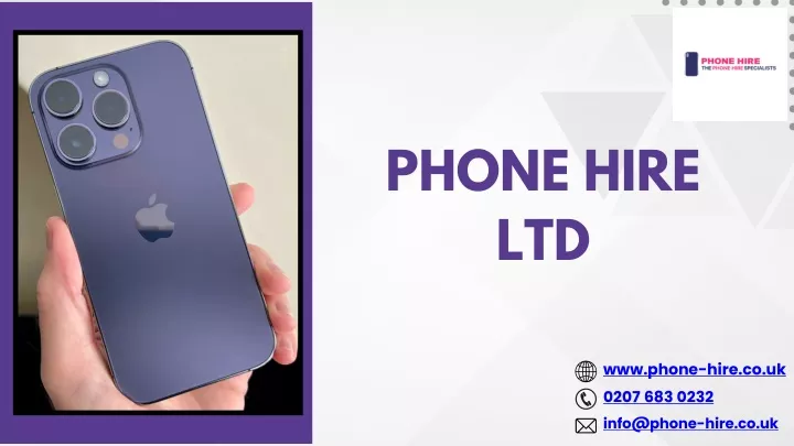 phone hire ltd