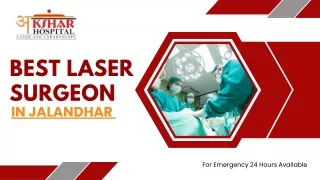 Akshar Hospital Best For Laparoscopic Surgery in Jalandhar