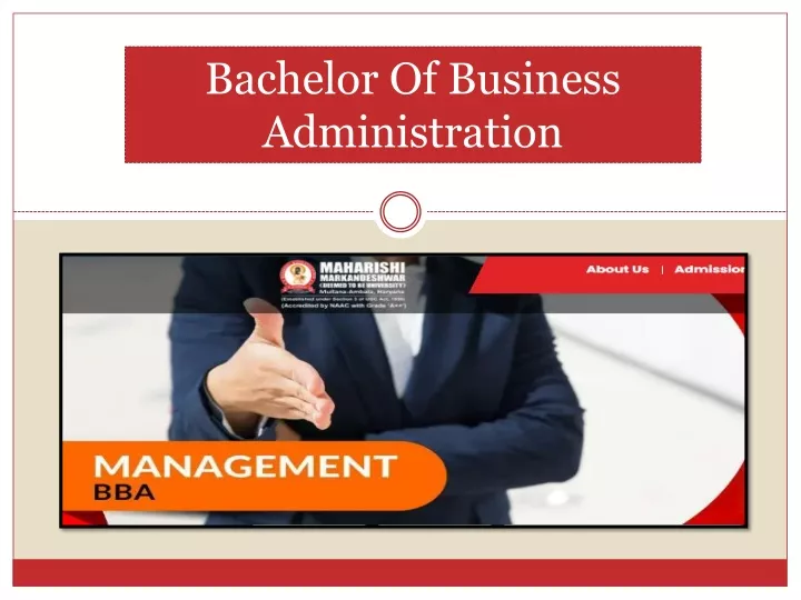 bachelor of business administration