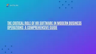 the critical role of hr software in modern