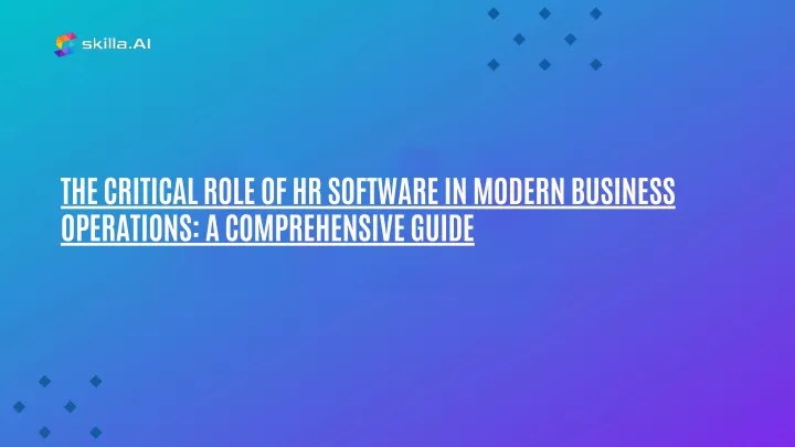 the critical role of hr software in modern