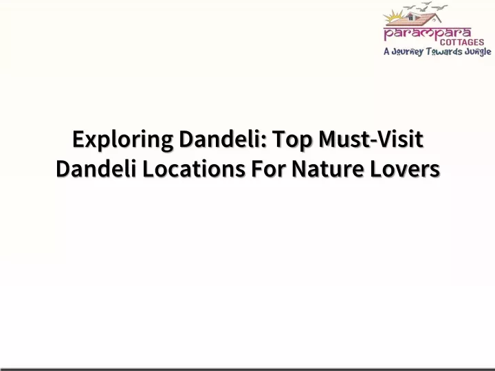 exploring dandeli top must visit dandeli