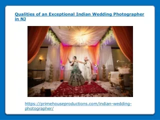 Qualities of an Exceptional Indian Wedding Photographer in NJ