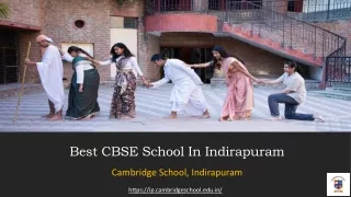 Best CBSE School in Indirapuram