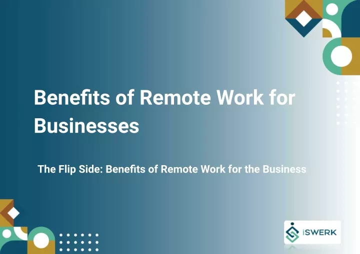 benefits of remote work for businesses