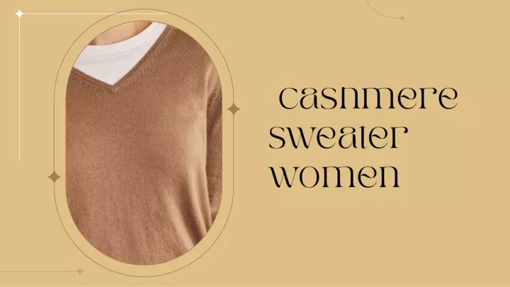 cashmere sweater women