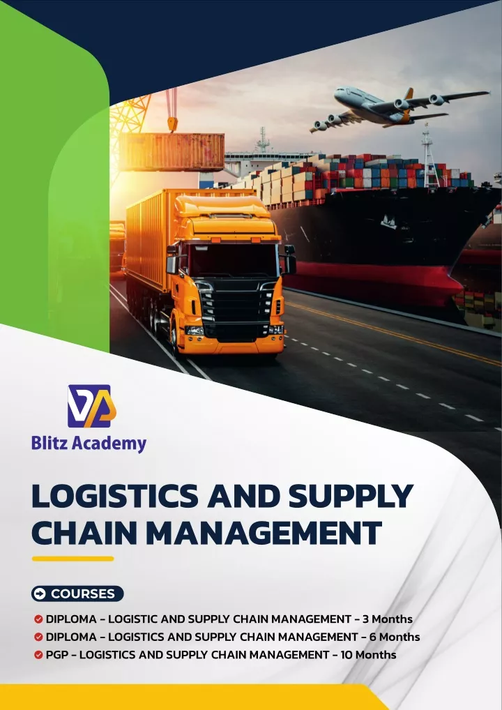 logistics and supply chain management