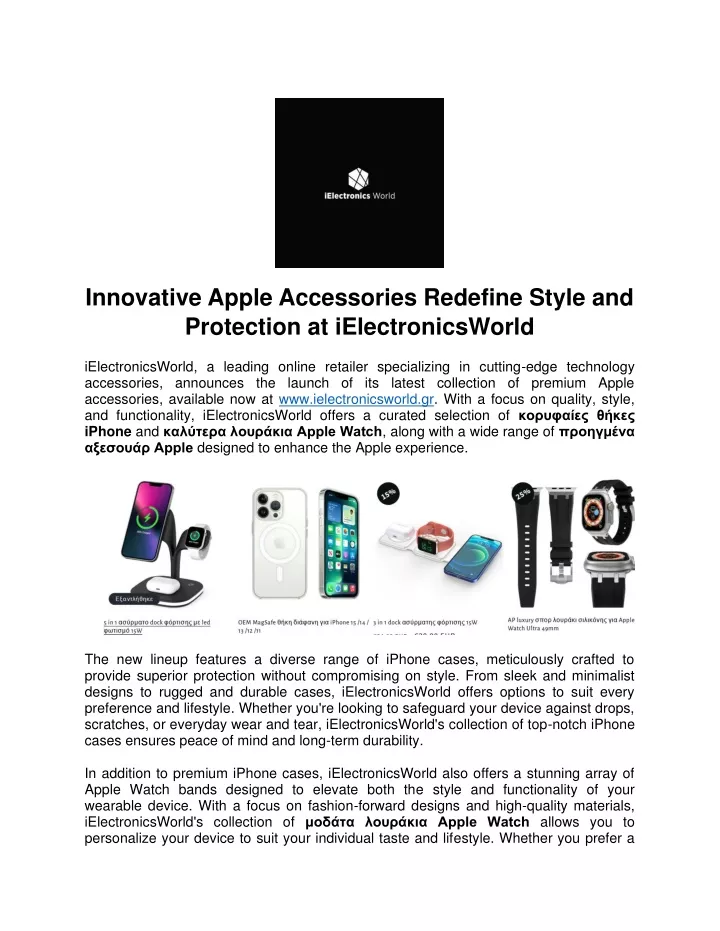 innovative apple accessories redefine style