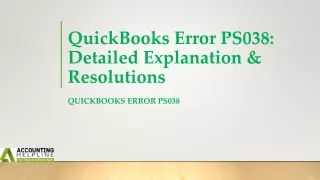 quickbooks error ps038 detailed explanation resolutions
