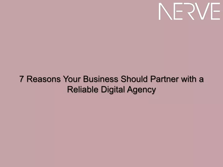 7 reasons your business should partner with