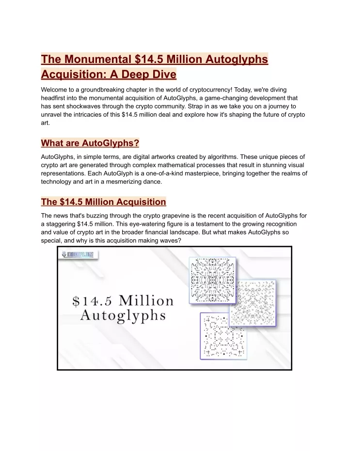 the monumental 14 5 million autoglyphs