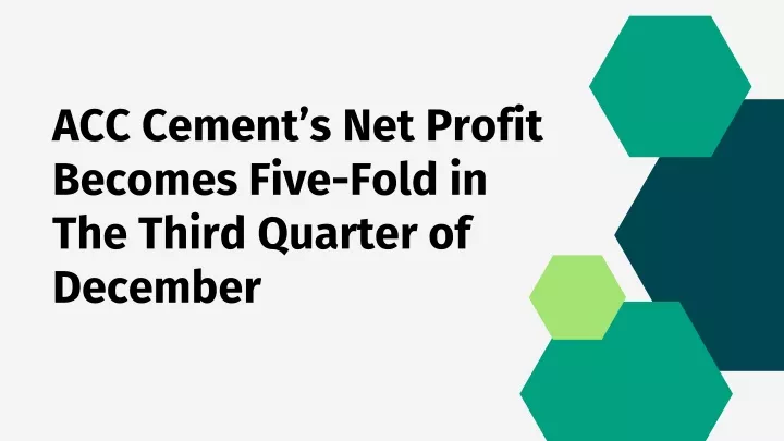 acc cement s net profit becomes five fold