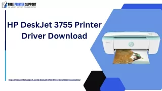 hp deskjet 3755 printer driver download