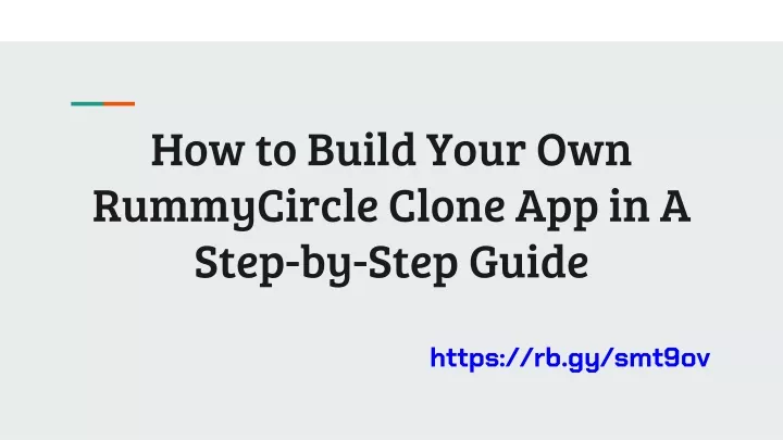 how to build your own rummycircle clone app in a step by step guide