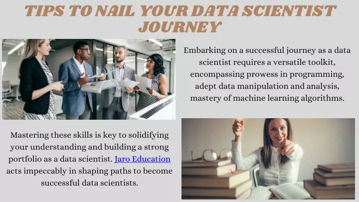 tips to nail your data scientist journey