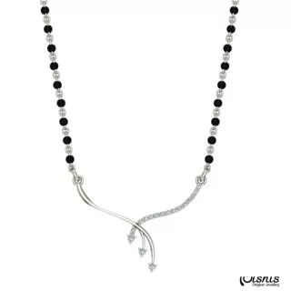 Akosia Diamond Mangalsutra by dishis Designer Jewellery
