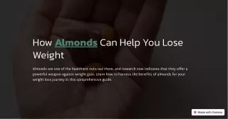 Almond Delight: Your Nutrient-Rich Snacking Companion