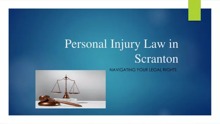 personal injury law in scranton
