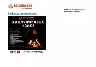 Best Black magic removal in Canada USA