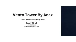 vento tower by anax