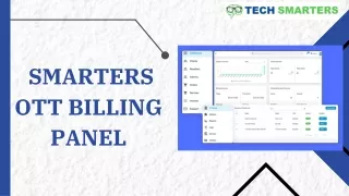 smarters ott billing panel