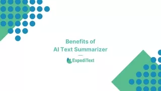 Unlock Efficiency: AI Text Summarizer Benefits