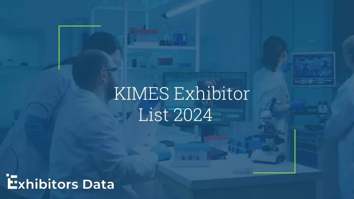 kimes exhibitor list 2024