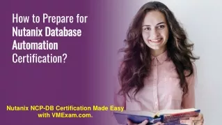 [NCP-DB] Nutanix Database Automation Exam - Questions & Answers