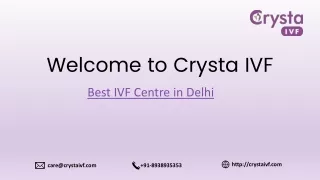 Welcome to Crysta IVF best ivf centre in delhi
