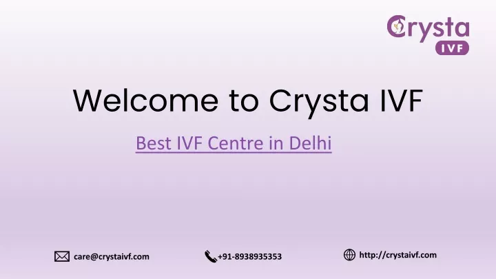 welcome to crysta ivf