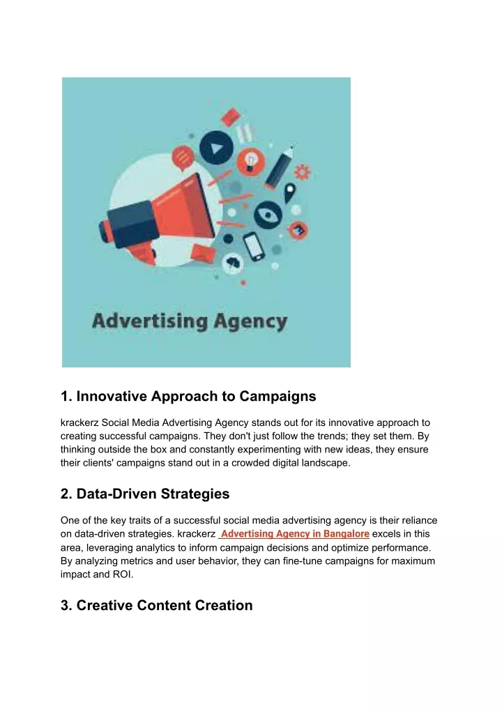 1 innovative approach to campaigns