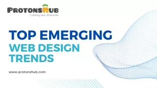 Web Design Trends 2024 | Protonshub Technologies