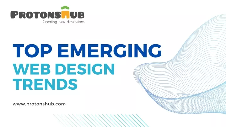top emerging web design trends