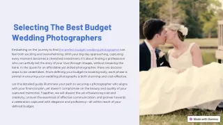 wedding photography