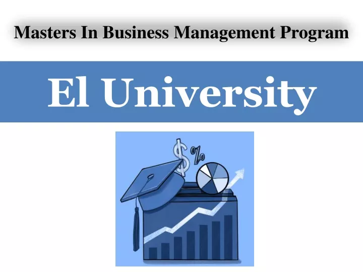 masters in business management program