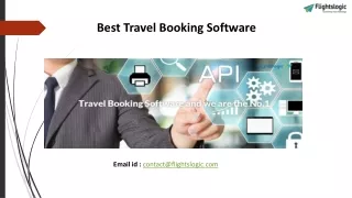 Best Travel Booking Software
