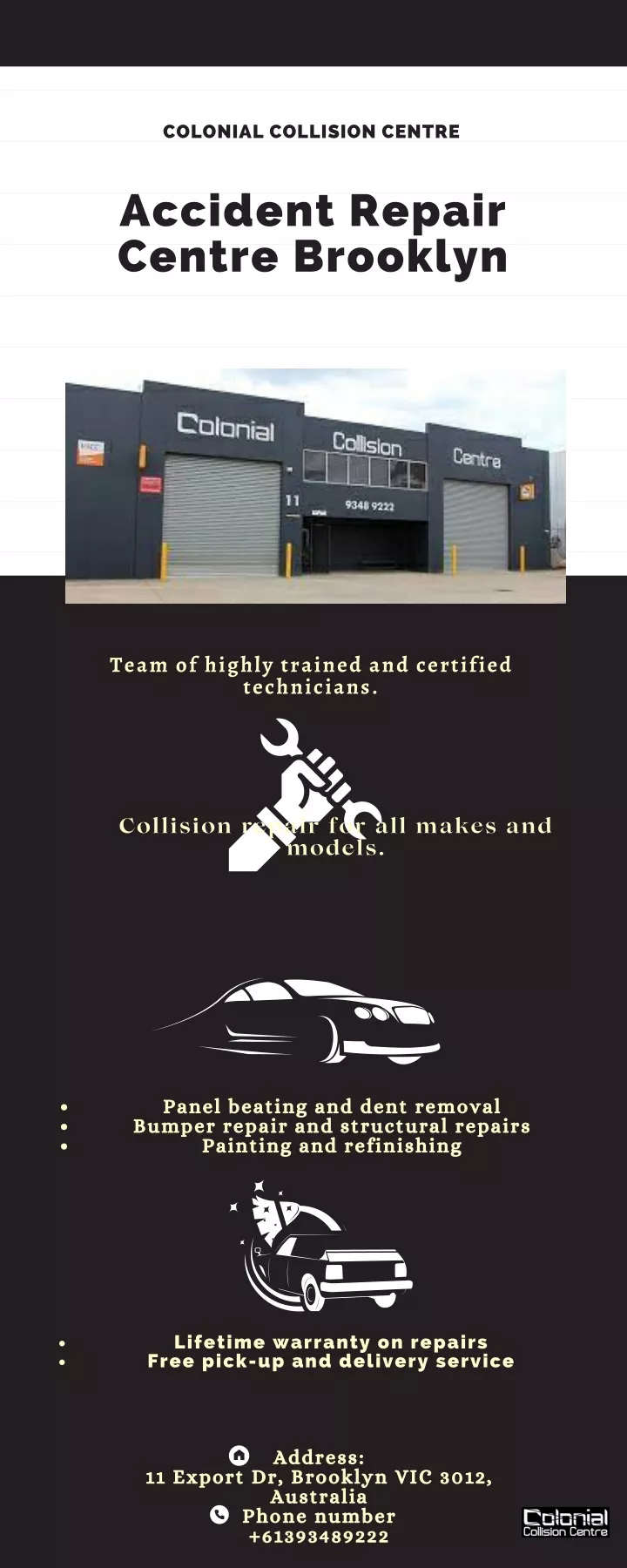 colonial collision centre