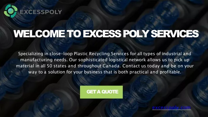 welcome to excess poly services