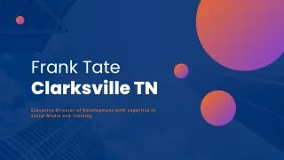 Frank Tate Clarksville TN