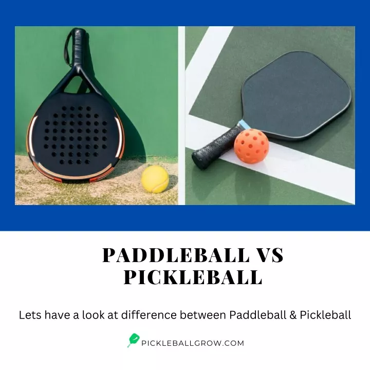 paddleball vs pickleball