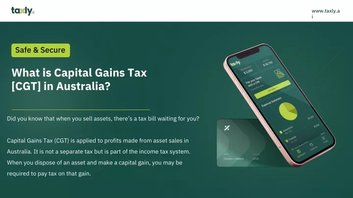 what is capital gains tax cgt in australia