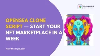 opensea clone script start your nft marketplace