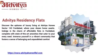 Advitya Residency Flats