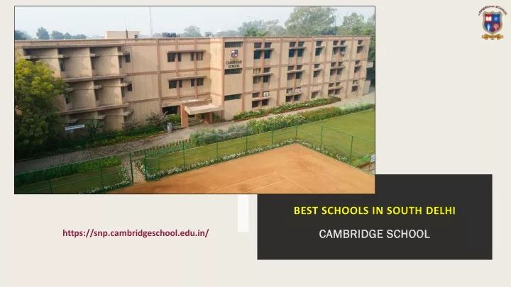 best schools in south delhi cambridge school